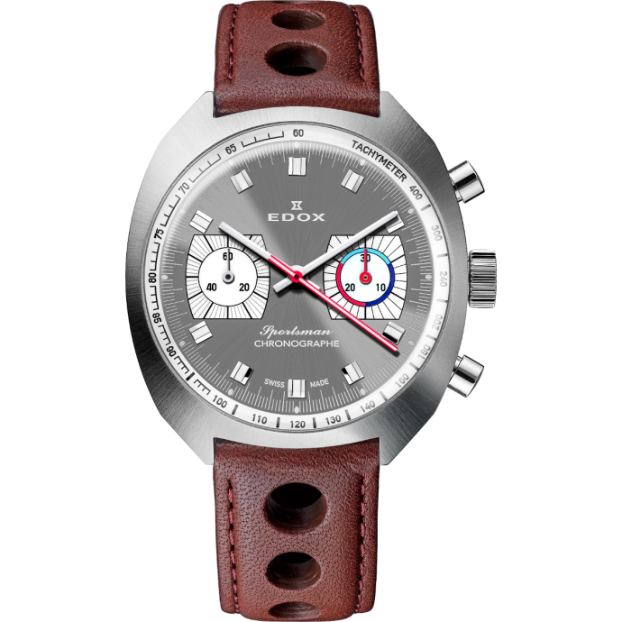 Мъжки часовник EDOX SPORTSMAN CHRONOGRAPHE AUTOMATIC 08202 3G GIN