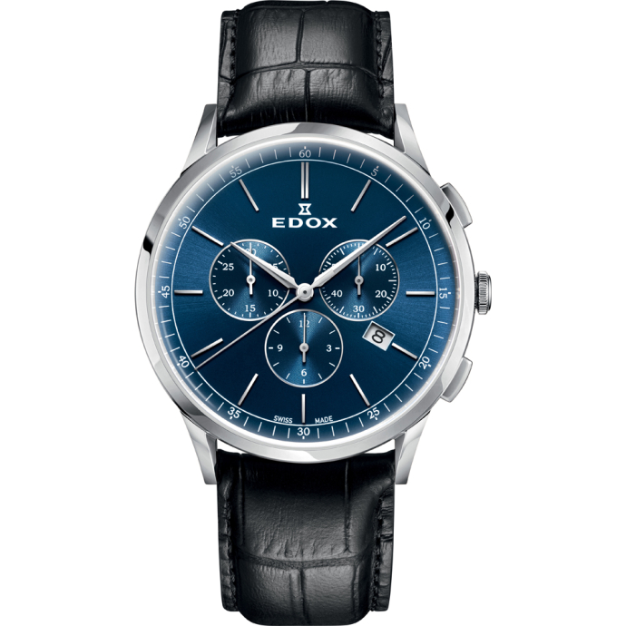 Мъжки часовник Edox Les Vauberts 10236 3C BUIN