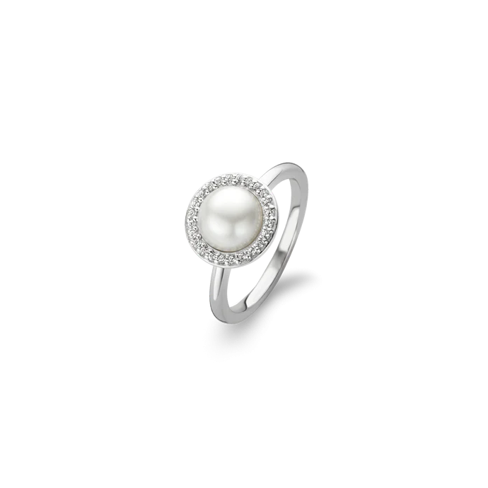 Дамски сребърен пръстен Ti Sento 12014PW/56