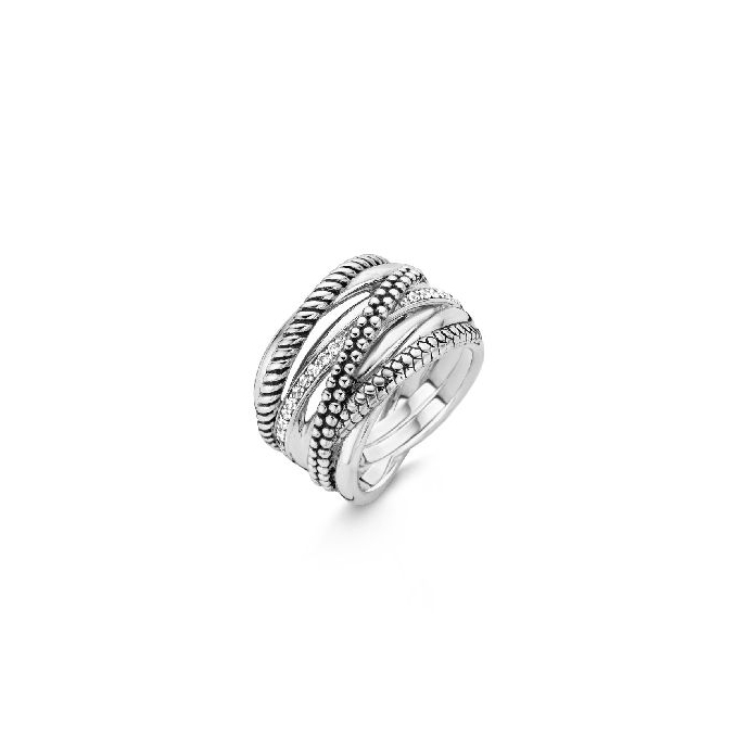 Дамски сребърен пръстен Ti Sento 12066ZI/50