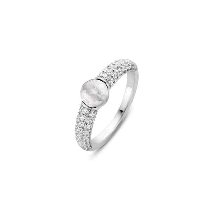 Дамски сребърен пръстен Ti Sento 12112MW/56