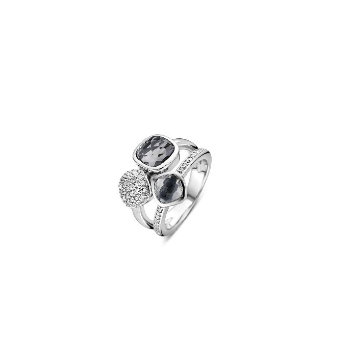 Дамски сребърен пръстен Ti Sento 12182GB/50