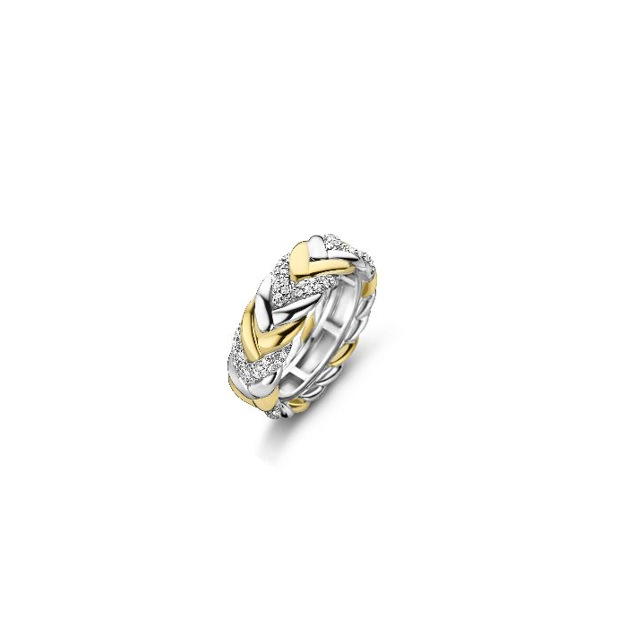 Дамски сребърен пръстен Ti Sento 12264ZY/52