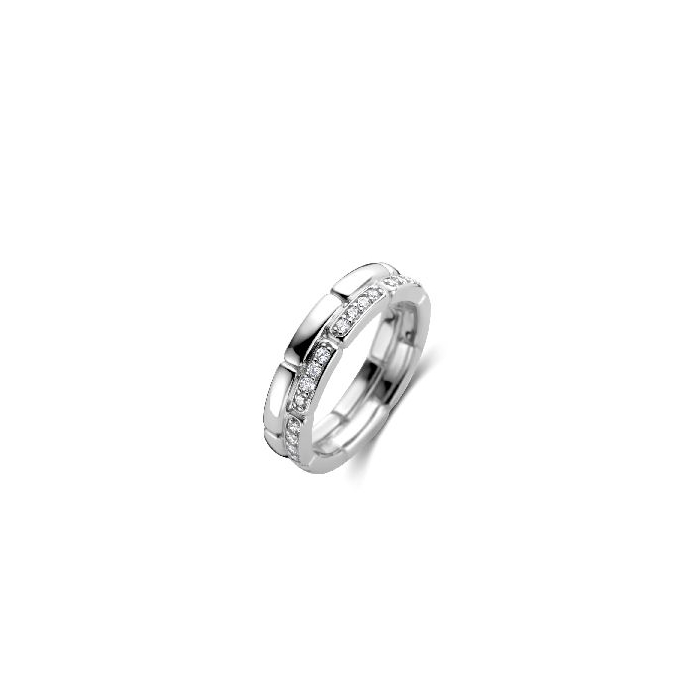 Дамски сребърен пръстен Ti Sento 12271ZI