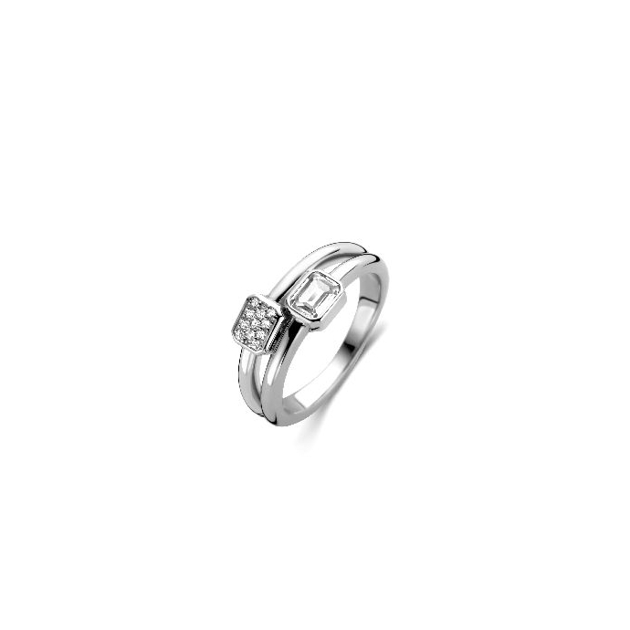 Дамски сребърен пръстен Ti Sento 12275ZI