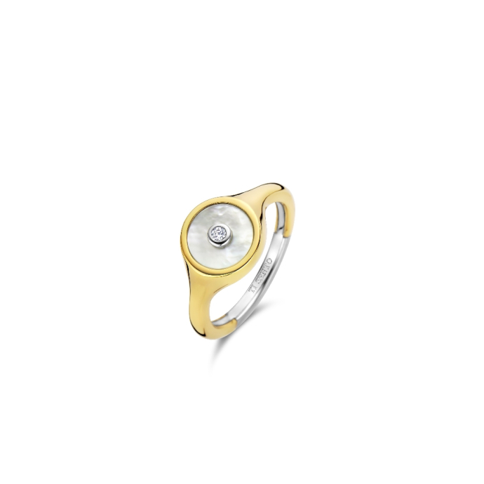 Дамски сребърен пръстен Ti Sento 12296MW