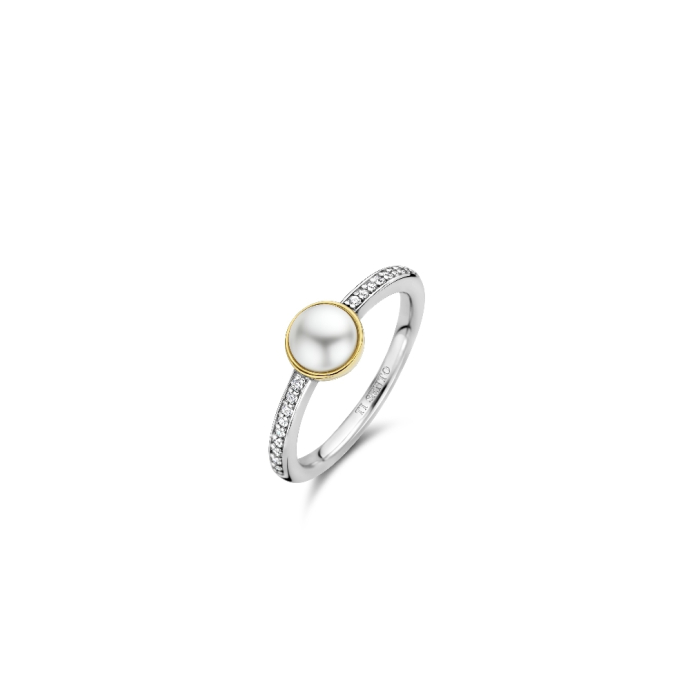 Дамски сребърен пръстен Ti Sento 12308YP