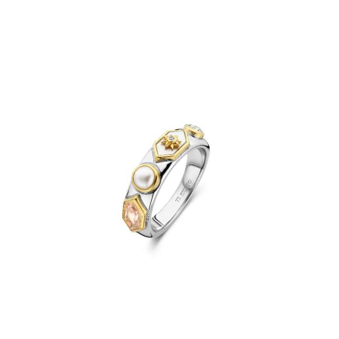 Дамски сребърен пръстен Ti Sento 12314NU