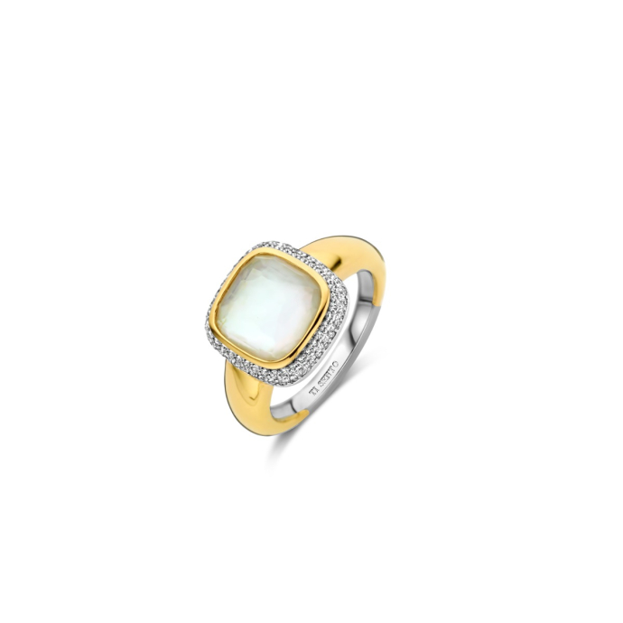 Дамски сребърен пръстен Ti Sento 12330MW