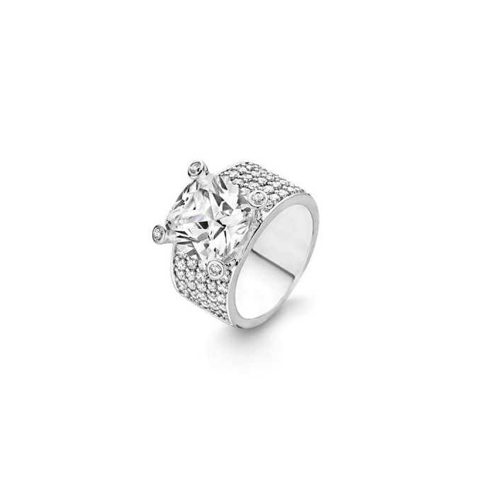 Дамски сребърен пръстен Ti Sento 1351ZI/52