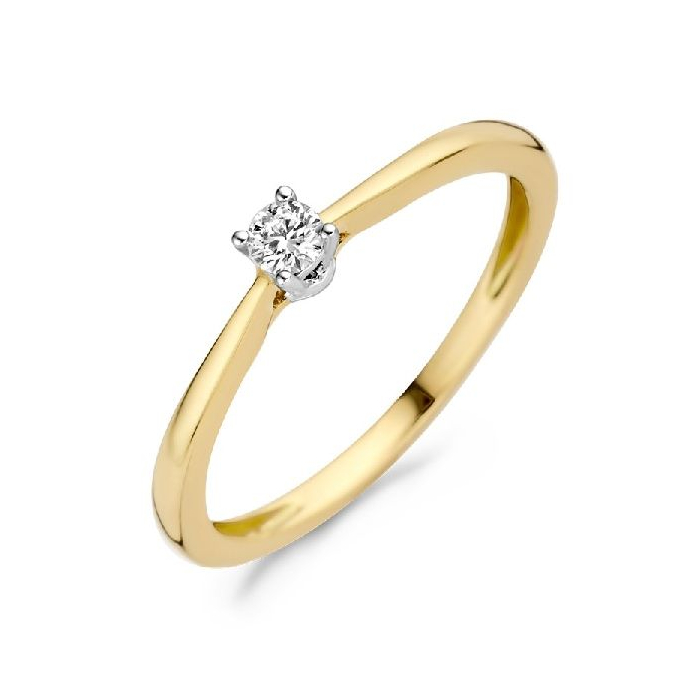 Златен пръстен BLUSH 1622BDI/52