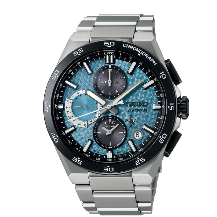 Мъжки часовник Seiko ASTRON GPS Solar Dual Time Chronograph SSH157J1