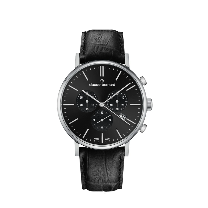 Мъжки часовни Claude Bernard Slim Line quartz chrono 10258 3 NIN