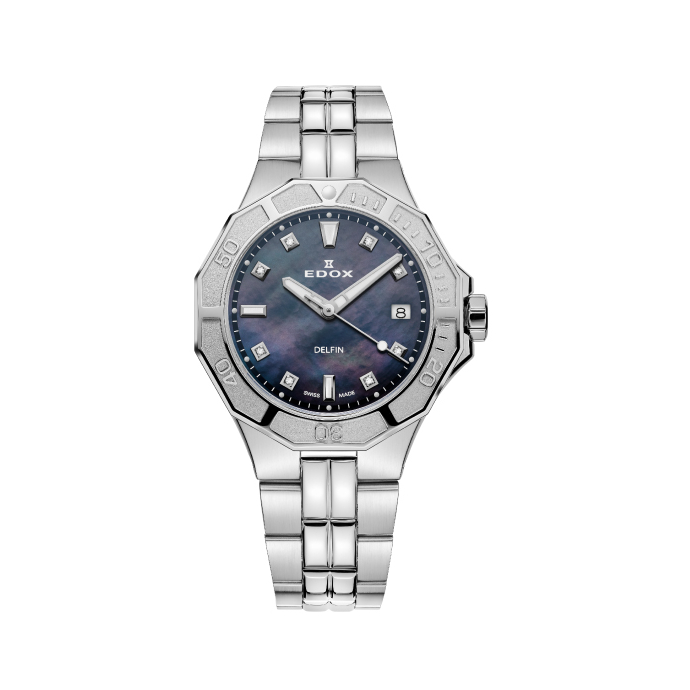 Дамски часовник Edox Delfin Diver Lady 53020 3M NANND