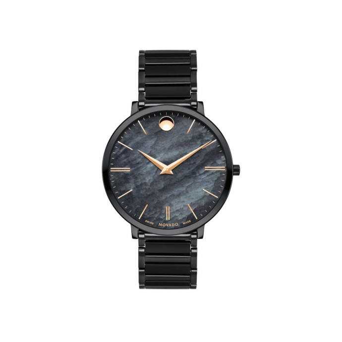 Дамски часовник Movado Ultra slim black Lady`s 607211