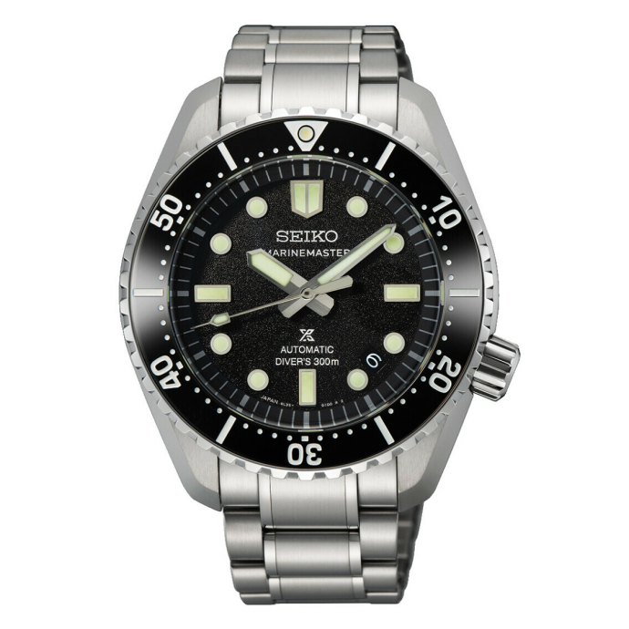 Мъжки часовник Seiko Prospex Marinemaster 1968 Diver’s Reinterpretation 300m in High Contrast Black SLA079J1