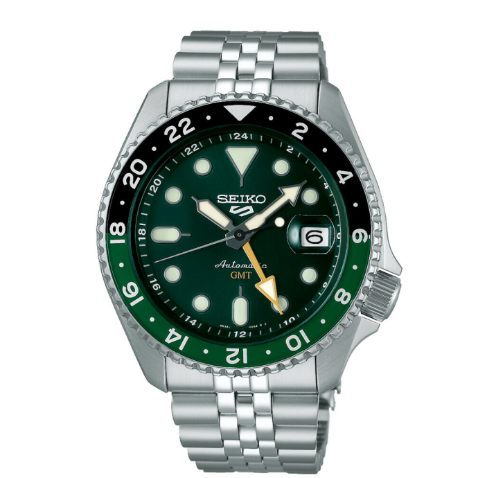 Мъжки часовник Seiko 5 Sports SKX GMT Green SSK035K1