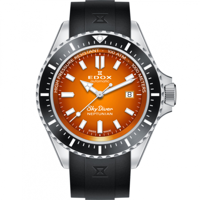 Мъжки часовник Edox Sky Diver Auto Neptunian 80120 3NCA ODN