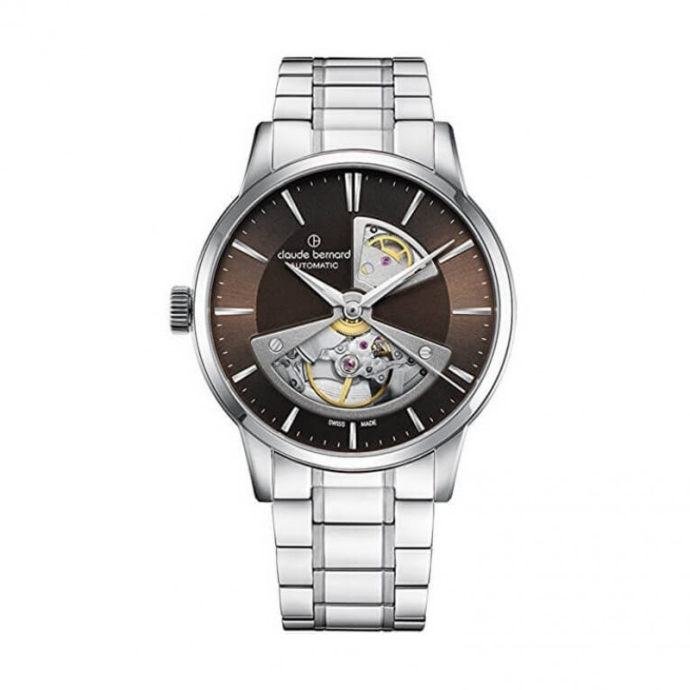 Мъжки часовник Claude Bernard Automatic Open Heart 85017 3M2 BRIN2