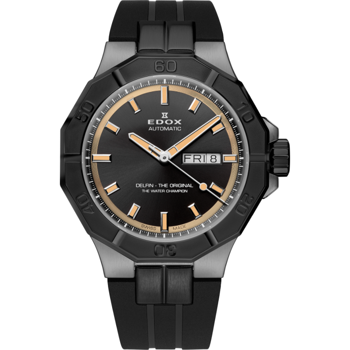 Мъжки часовник EDOX Delfin Automatic day-date 88008 37GNCA GBEI