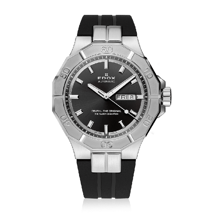 Мъжки часовник EDOX Delfin Automatic day-date 88008 3CA NIN