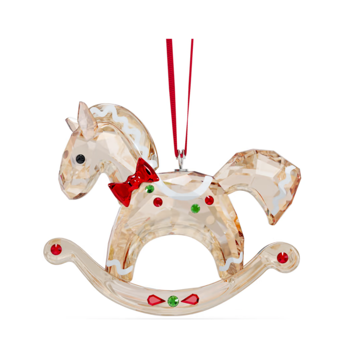 ФИГУРА SWAROVSKI Holiday Cheers Gingerbread Rocking Horse Ornament 5627608