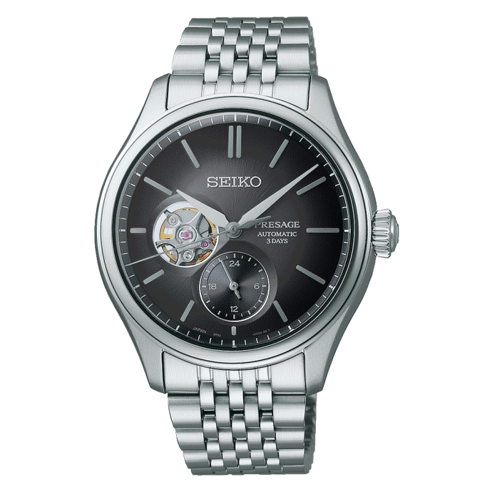 Мъжки часовник SEIKO PRESAGE CLASSIC SERIES ‘SUMI-IRO’ OPEN HEART SPB471J1