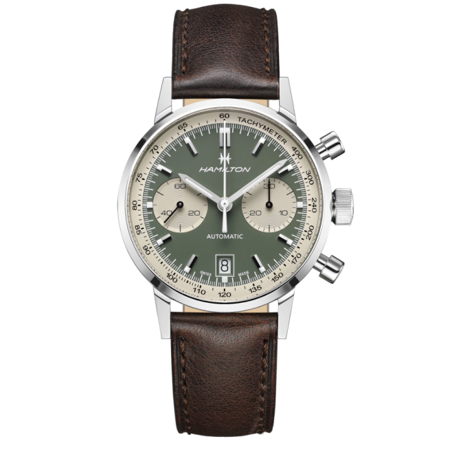 Мъжки часовник Hamilton American Classic Intra Matic Autochrono H38416560