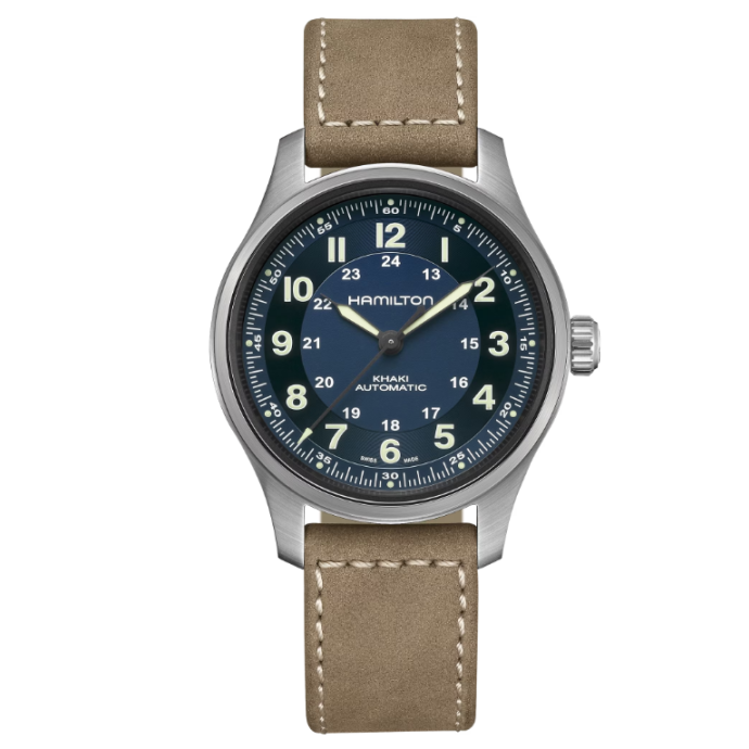 Мъжки часовник Hamilton Khaki Field Titanium Auto H70.545.540