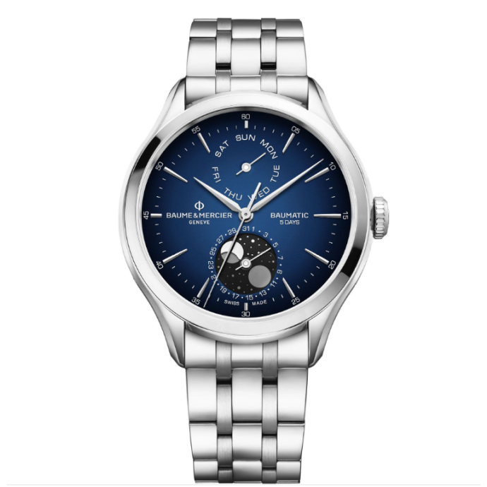 Мъжки часовник Baume & Mercier Clifton Baumatic Day-Date Moon-Phase MOA10725