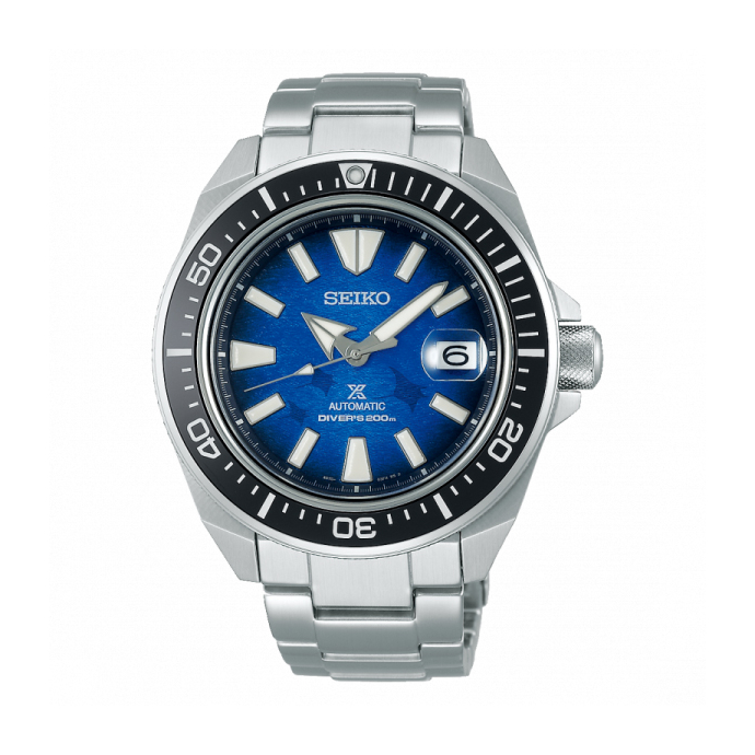 Мъжки часовник Seiko Prospex Save The Ocean Manta Ray Samurai Diver's Automatic SRPE33K1