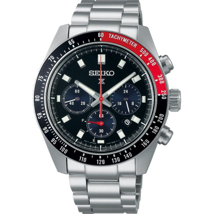 Мъжки часовник Seiko Prospex Speedtimer ‘Go Large’ Solar Chronograph SSC915P1