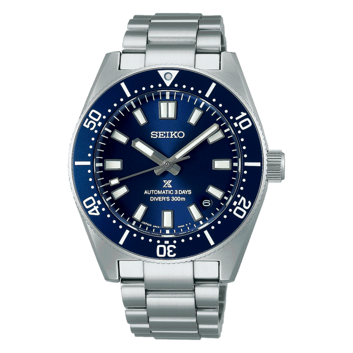 Мъжки часовник Seiko Prospex 1965 Heritage Diver’s Watch in Scuba Blue SPB451J1