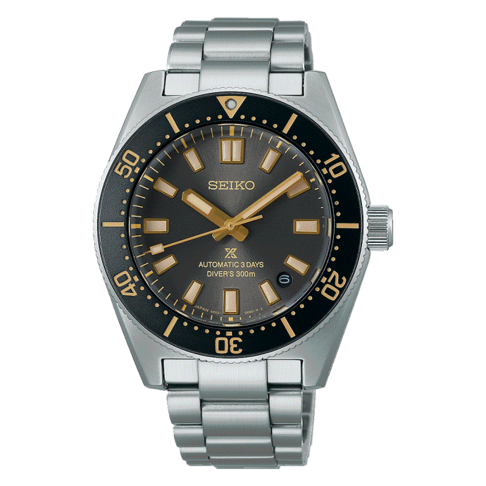 Мъжки часовник Seiko Prospex 1965 Heritage Diver’s Watch in Tide Grey SPB455J1