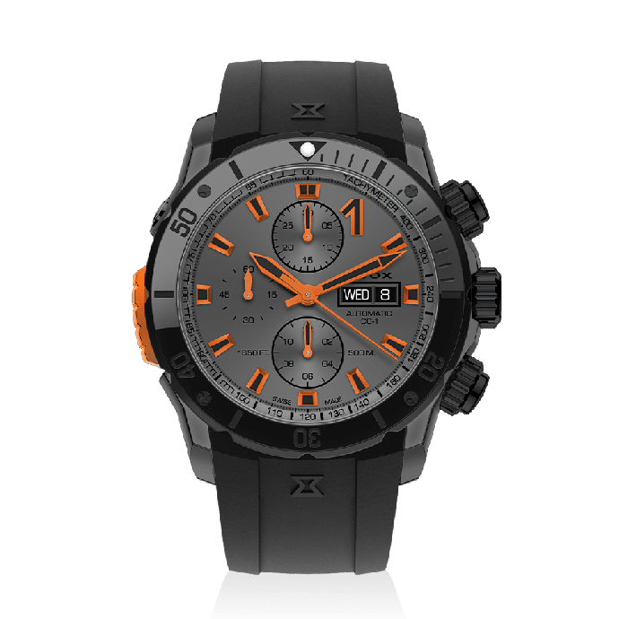 Мъжки часовник EDOX CO-1 CHRONOGRAPH AUTOMATIC 01128 37GNNOCA GNO