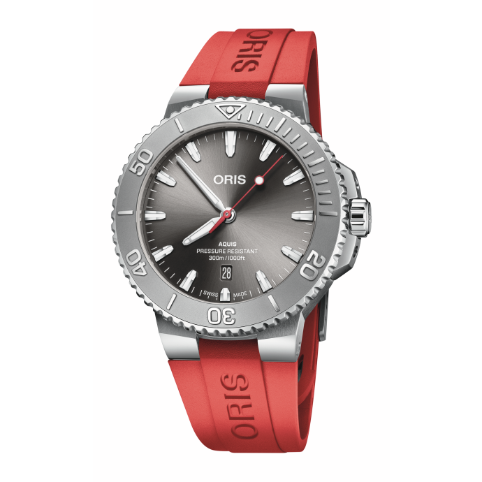 Мъжки часовник Oris Aquis Date Relief 733 7789 4153-07 4 23 36FC