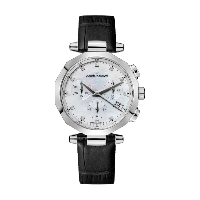 Дамски часовник Claude Bernard Dress Code Chronograph  10251 3CN NAN