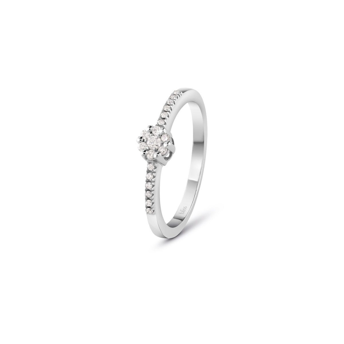 Дамски златен пръстен с диаманти Bliss 20095518