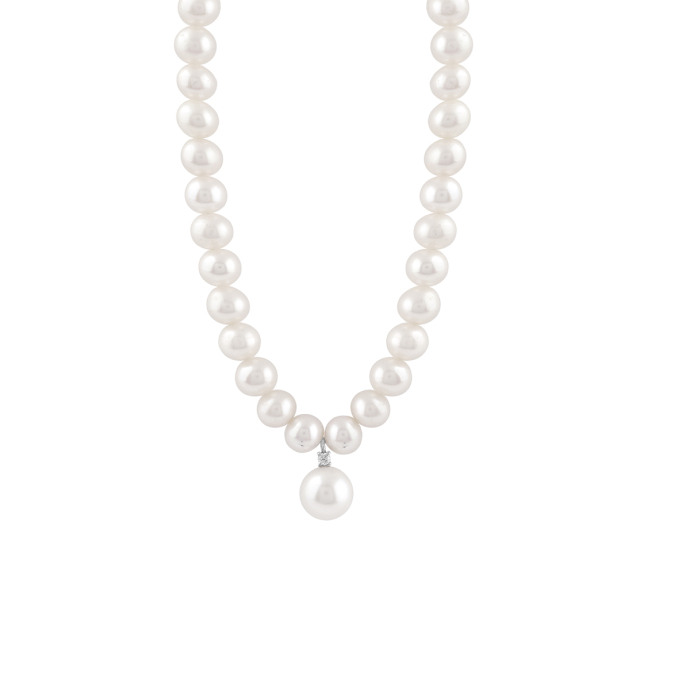 Дамско златно колие с диаманти Bliss 20106375