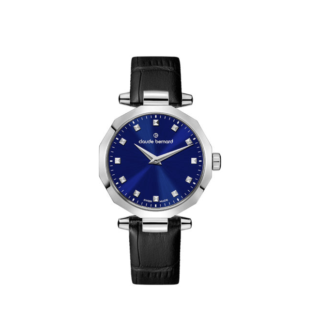 Дамски часовник Claude Bernard Dress Code Two-Hands 20229 3CBU BUIN