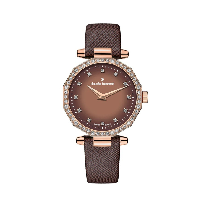 Дамски часовник Claude Bernard Dress Code Two-Hands 20232 37RCBR BRDPR