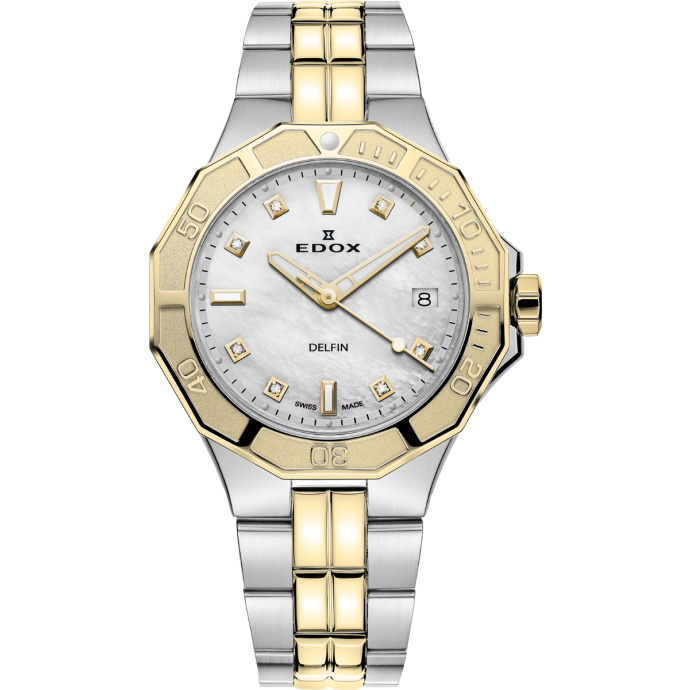 Дамски часовник Edox DELFIN DIVER LADY 53020 357JM NADD