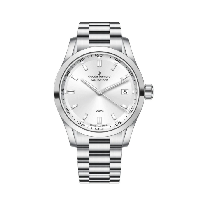 Дамски часовник Claude Bernard Aquarider -  Date - Ladies 53029 3M AIN