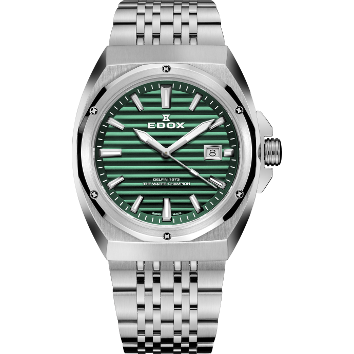 Мъжки часовник Edox Delfin 1973 Date - Gents 53032 3M VIN