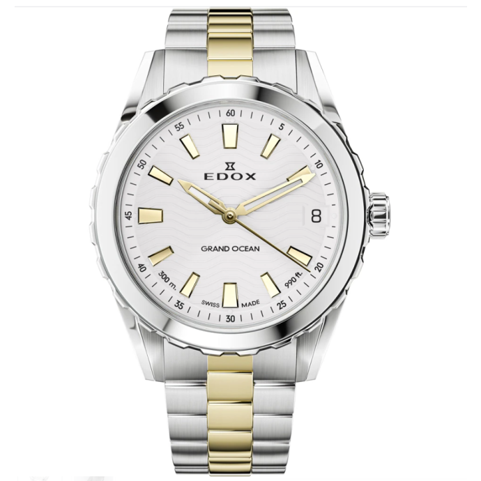 Дамски часовник EDOX Grand Ocean 53103 357JM AID