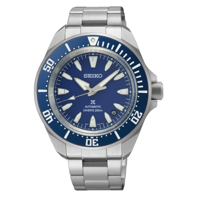 Мъжки часовник SEIKO Seiko Prospex 4R Compact Mechanical Diver’s Watch in Cobalt Blue SRPL51K1