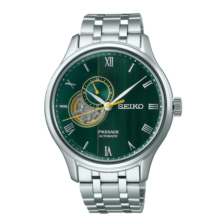Мъжки часовник Seiko Presage ‘Japanese Zen Gardens’ in Fern green SSA463J1