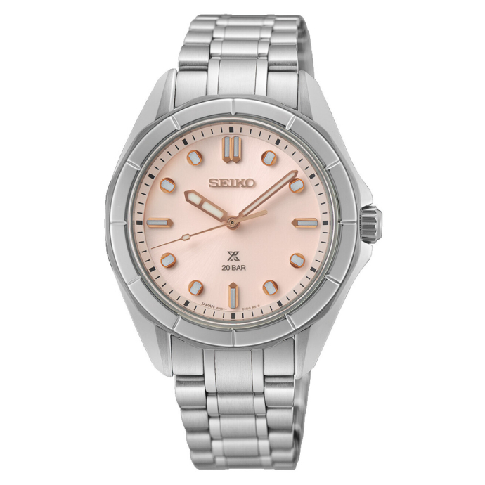 Дамски часовник SEIKO Prospex Ladies Marine Sports in Shell Pink SUR597J1