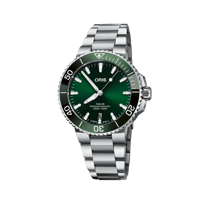 Мъжки часовник Oris Aquis Diving Date 733 7766 4157 - 07 8 22 05PEB