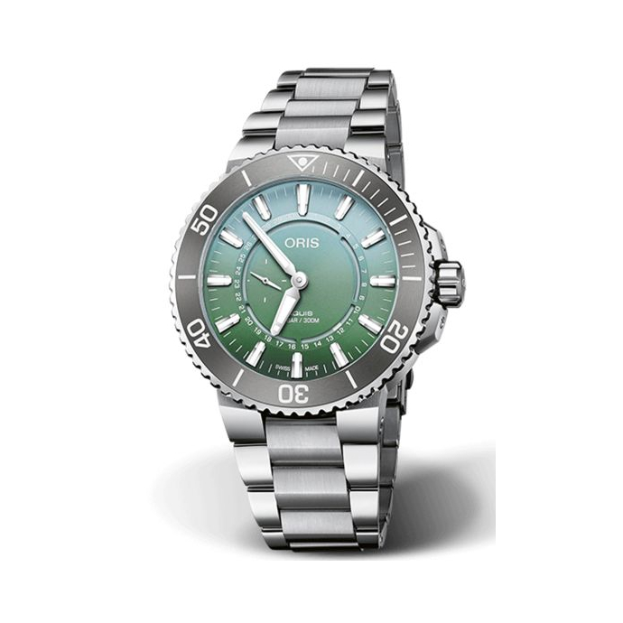 Мъжки часовник ORIS AQUIS DAT WATT LIMITED EDITION II 743 7734 4197-Set